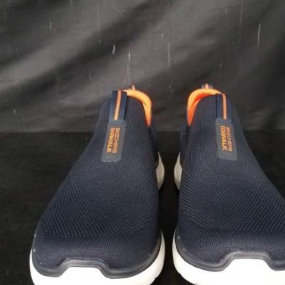 Skechers Go Walk 6 Navy/Orange Men's Shoes Size 12 (N.I.B.)